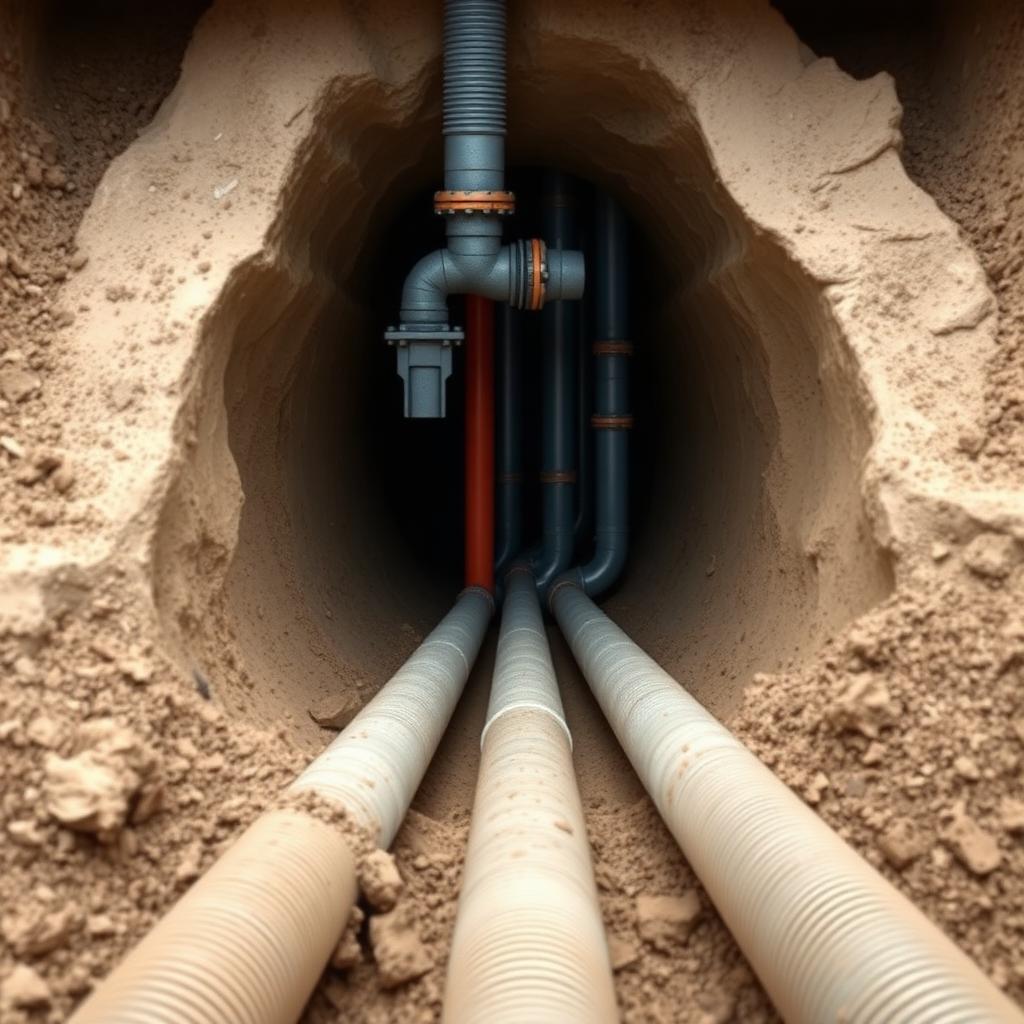 Underground Utility Install